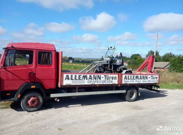 Аренда и услуги манипулятора, стрела 1.5 т, 5 м, борт 4 т, 5.8 м