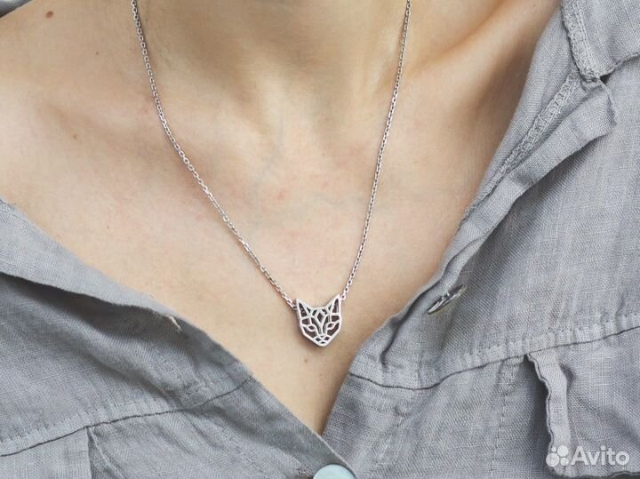 Кулон Кошки (Кошка) Серебро Totemica (Тотемика)