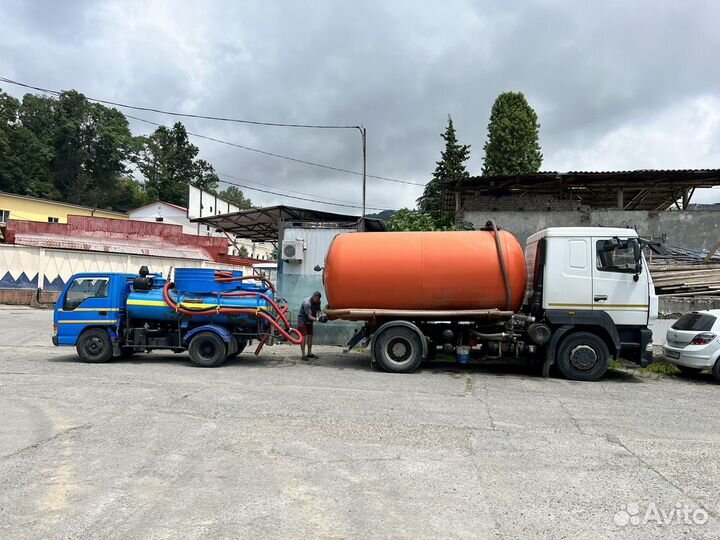 Услуги Ассенизатора, илососа.4,6,9,12 кубов