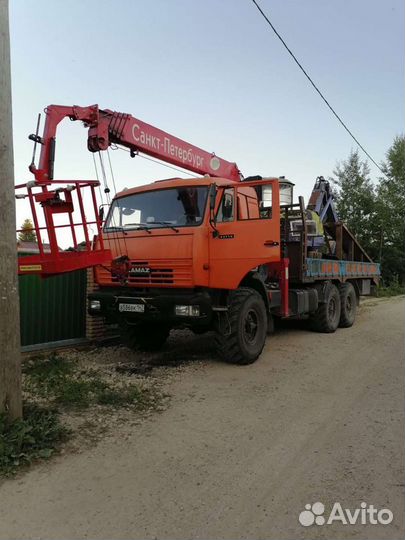 Услуги манипулятора камаз вездеход
