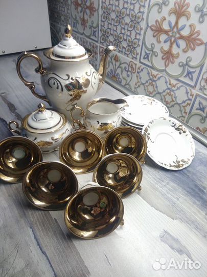 Чайный фарфоровый сервиз Польша