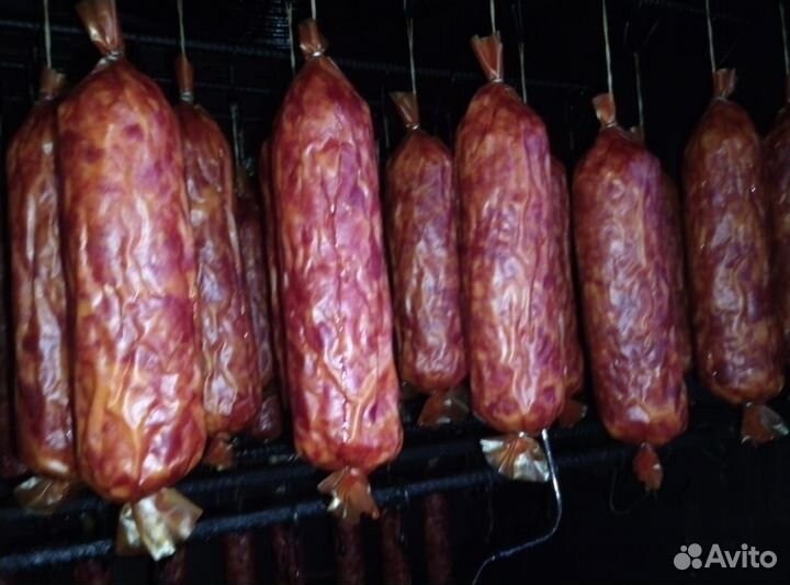 Домашняя колбаса и сервелат