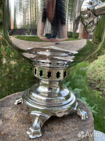 Тульский самовар на дровах