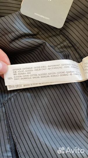 Пиджак Zara новый, р.140