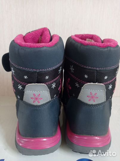 Зимние ботинки для девочки (Мембрана Kapika) Р. 31