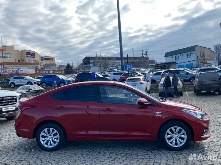 Hyundai Solaris 1.6 AT, 2019, 80 000 км