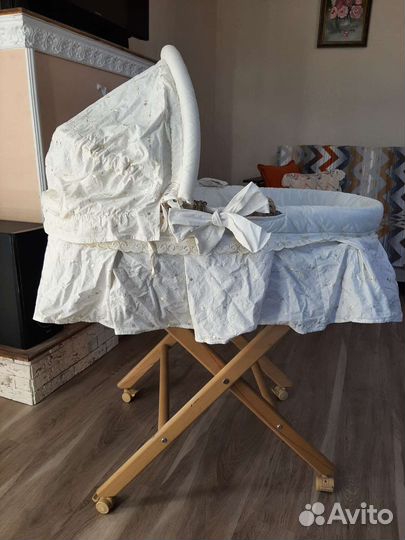 Люлька колыбель плетеная