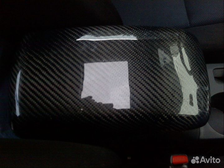 Винил черный карбон 6Д