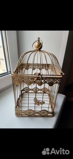 Клетка для букета невесты