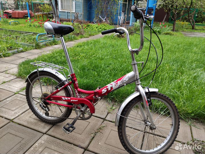 Велосипед Stels Pilot 350 красный
