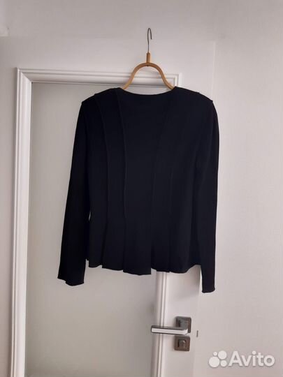 St. John жакет кардиган черный пиджак р. 12 (L)