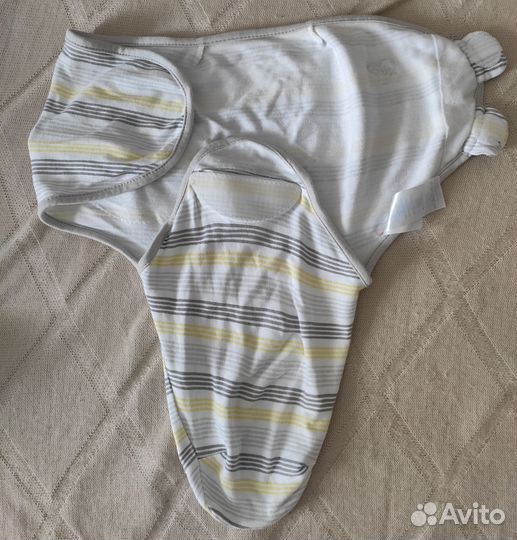 Пеленка кокон на липучках 2 шт