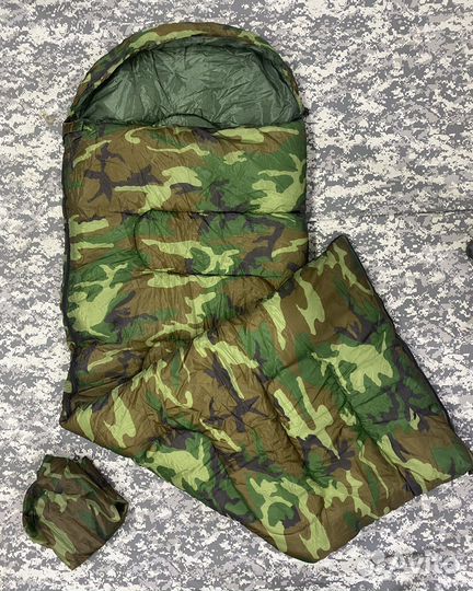 Спальный мешок, камуфляж. -10