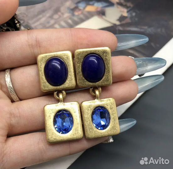 Шикарные серьги и браслет от Monet