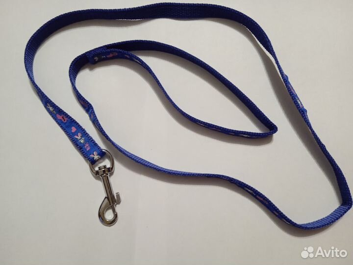 Поводок для собак маленьких 112 (+18) см новый