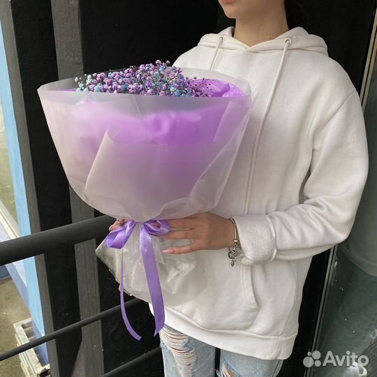 Букет из гипсофилы