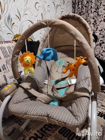 Шезлонг детский