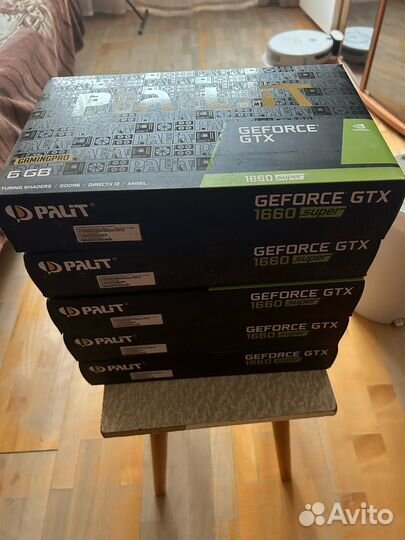 Видеокарта Palit GeForce GTX 1660 super Gaming Pro