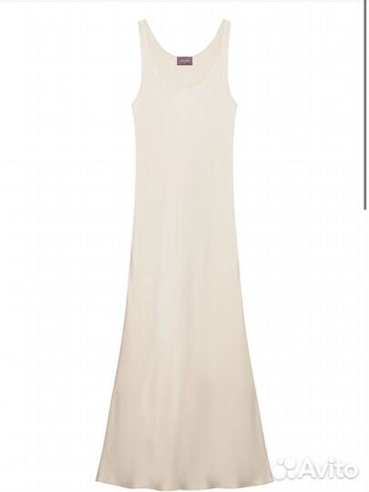 Платье комбинация i am studio белое и голубое S