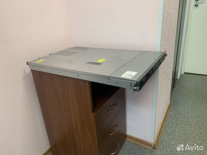 Боевой надежный Сервер HP DL360 gen5 без дисков