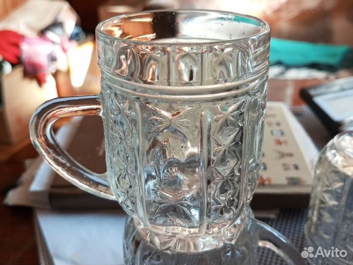 Кружка хрустальная