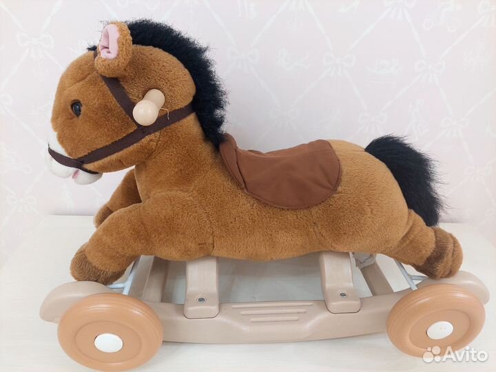 Лошадь качалка, каталка