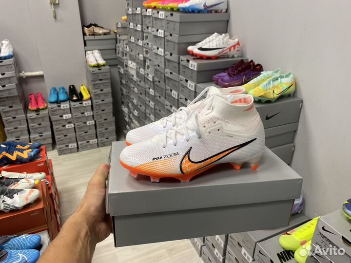 Футбольные бутсы Adidas predator Nike air zoom 15