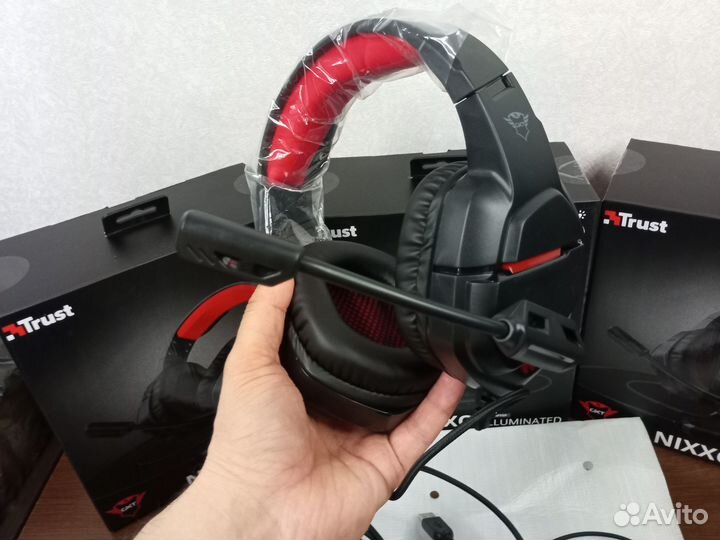 Игровые наушники гарнитура Trust