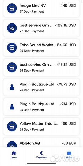 Оплата зарубежных сервисов Visa PayPal Mastercard