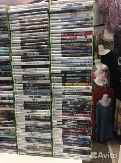 Диски на игровую приставку Хбох 360 лицензионные