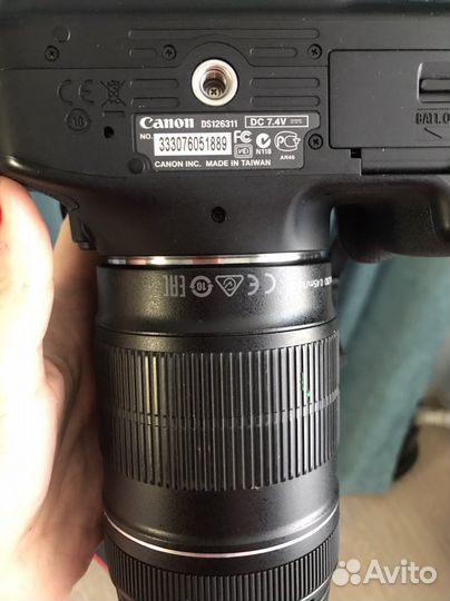 Зеркальный фотоаппарат canon DS 126311