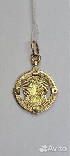 Золотая подвеска