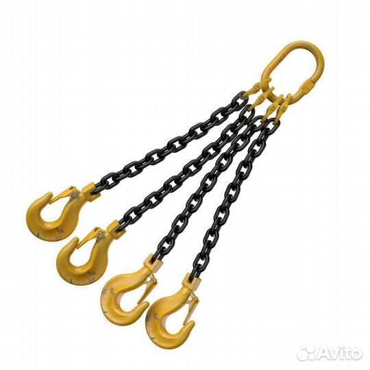 Строп цепной четырехветвевой 4сц 6,7т 2м