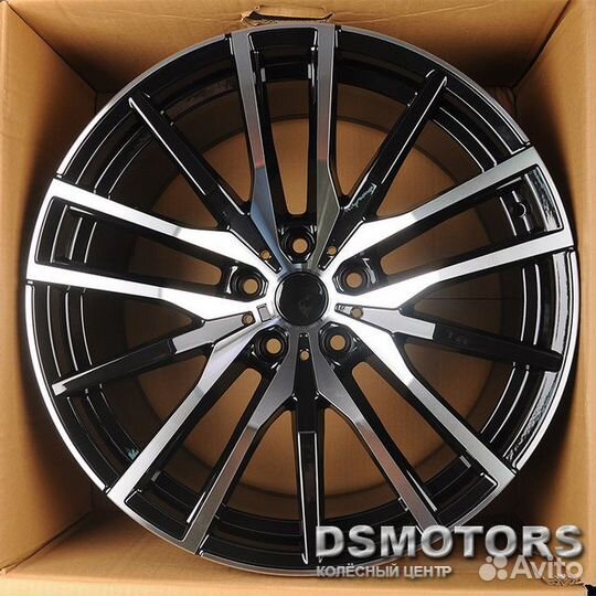 Диски BM55 9.5/21 5x112 ET37 d66.6 BKF