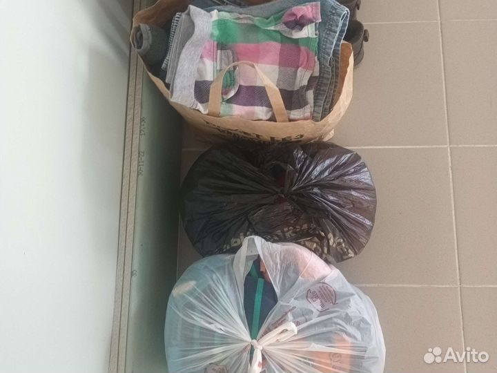 Детские вещи пакетом на мальчика 110 116
