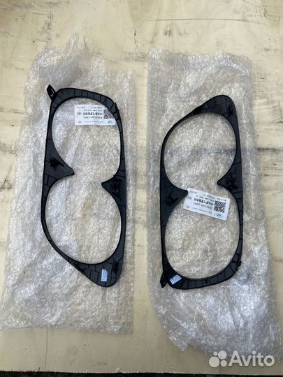 Накладка заднего бампера changan uni k