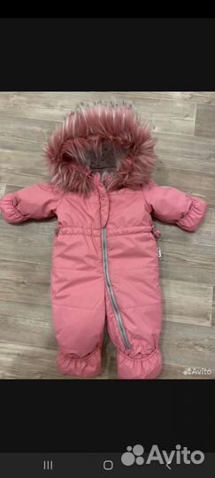 Зимний комбинезон для девочки