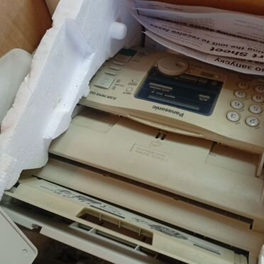 Факс Panasonic kx- fp158 ru в коробке