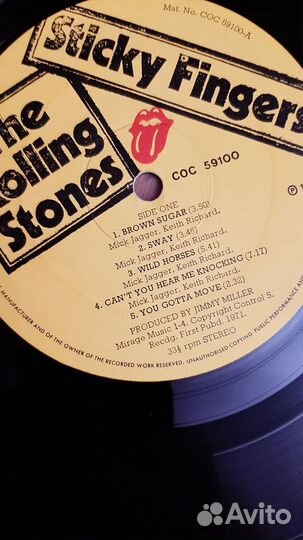 Виниловые пластинки rolling stones