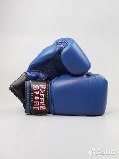 Боксерские перчатки кожа Paffen Sport 12 унций