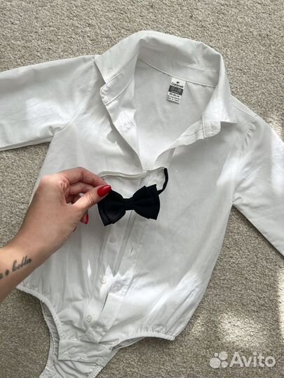 Рубашка, боди-рубашка детская 80-86