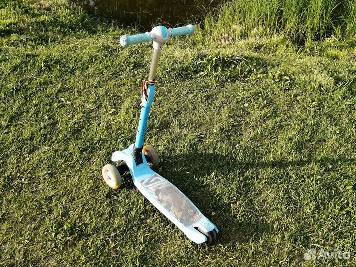 Самокат детский трехколесный бу