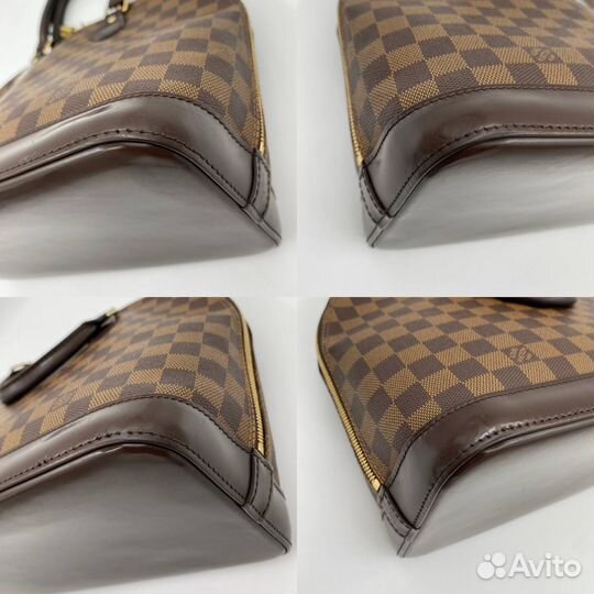 Сумка Louis Vuitton Damier Ebene Alma Bag винтаж