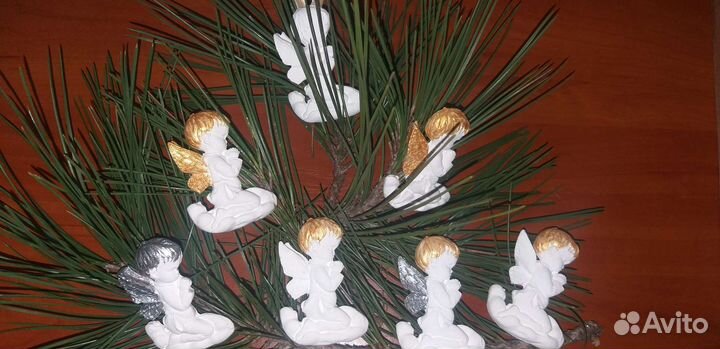 Ангелочки из гипса