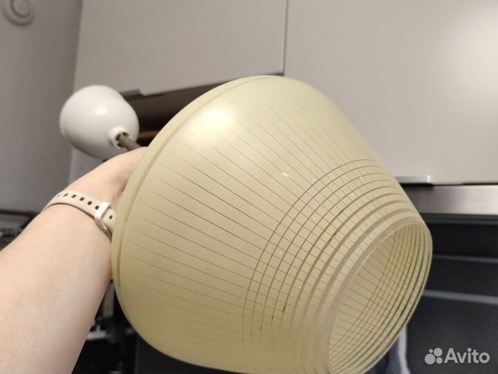 Люстра советская СССР стеклянная