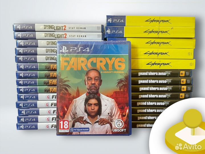 Far Cry 6 PS4 диски