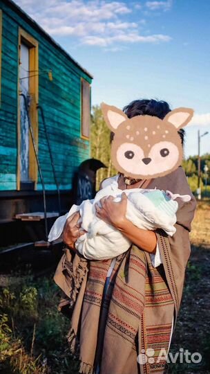 Индийская шаль палантин с гуджаратской вышивкой