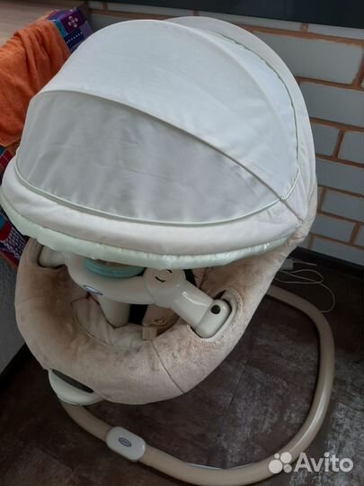 Детская электронная качелька