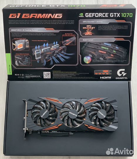 Видеокарта Geforce gtx 1070 8gb