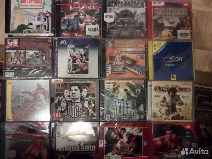 Игровые диски для компьютера